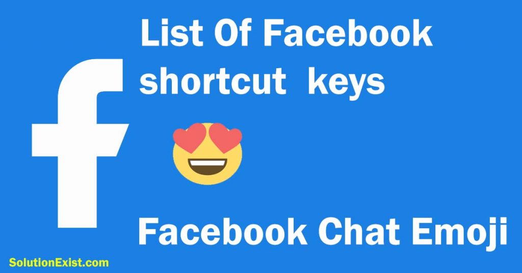 facebook shortcuts keys
