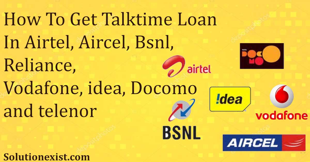 get talktime loan