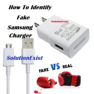 Spot Fake Samsung Charger