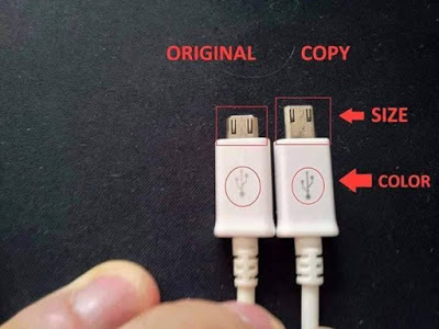 Spot Fake Samsung Charger,fake charger,how to see fake charger,samsung fake charger,what is samsung real charger,detect fake samsung charge,how to know samsung charger is real of fake,difference between fake and real samsung charge,samsung genuine charger