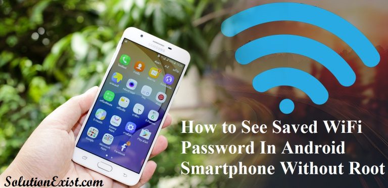 saved wifi password without root