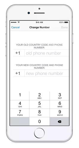 Change Mobile Number Keeping The Same Account