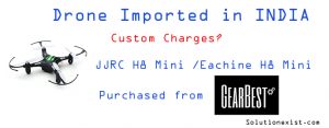 JJRC H8 Mini review,eachine H8 mini review,headless mode in jjrc h8 mini,drones in india,how to import drone in India,custom charges on drone