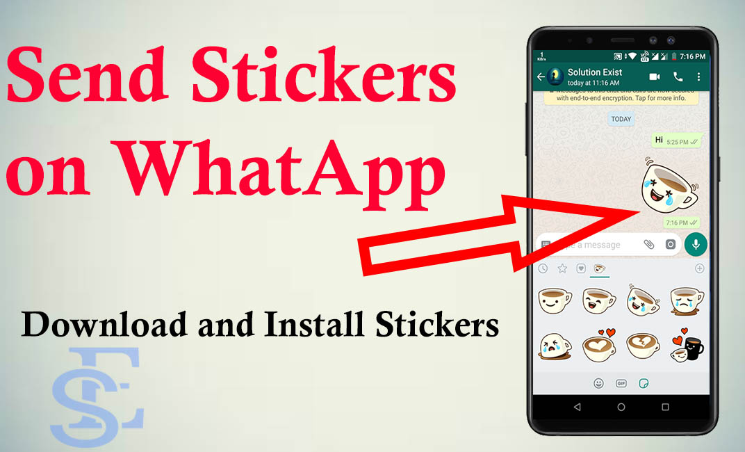 How to Send stickers on WhatsApp - WhatsApp Stickers