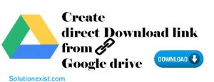 Create direct download link from google drive