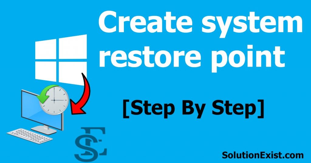 Restore point creator