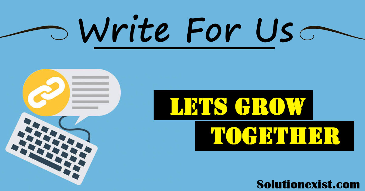 write for us solutionexist