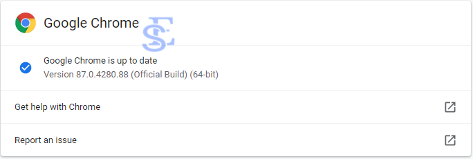 update google chrome