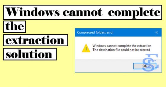 General extraction error location es1 как исправить в windows 10