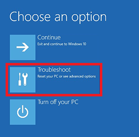 troubleshoot this pc windows