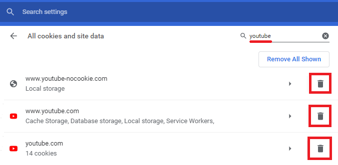 How to Fix YouTube 400 Error 4 chrome clear cache for site