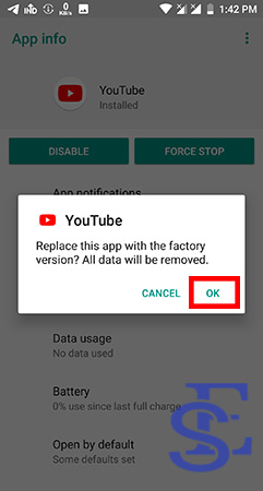 How to Fix YouTube 400 Error 10 disable chrome android