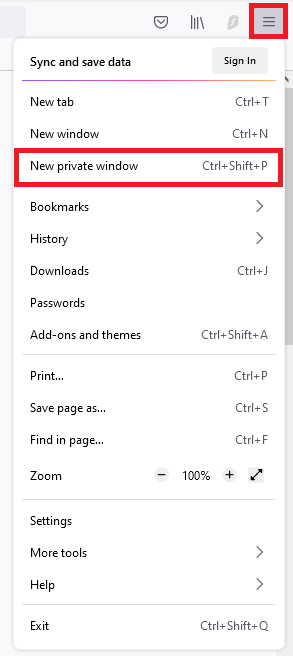 How to Fix YouTube 400 Error 6 new private window firefox