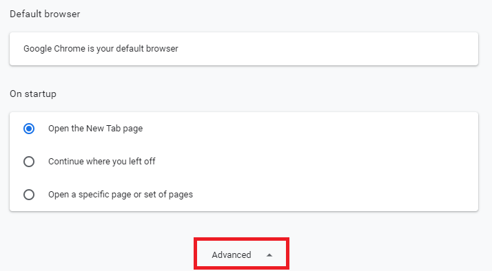 How to Fix YouTube 400 Error 3 reset google chrome to default