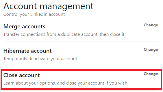 How to temporarily disable LinkedIn Account - delete & Deactivate 3 how to deactivate linkedin