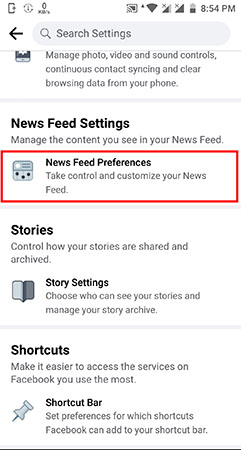 How do I snooze a person Page or group on Facebook