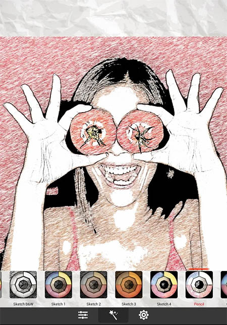 Turn your photos into drawing cartoons or sketch images