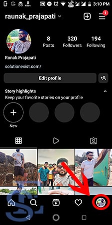 see liked posts on Instagram