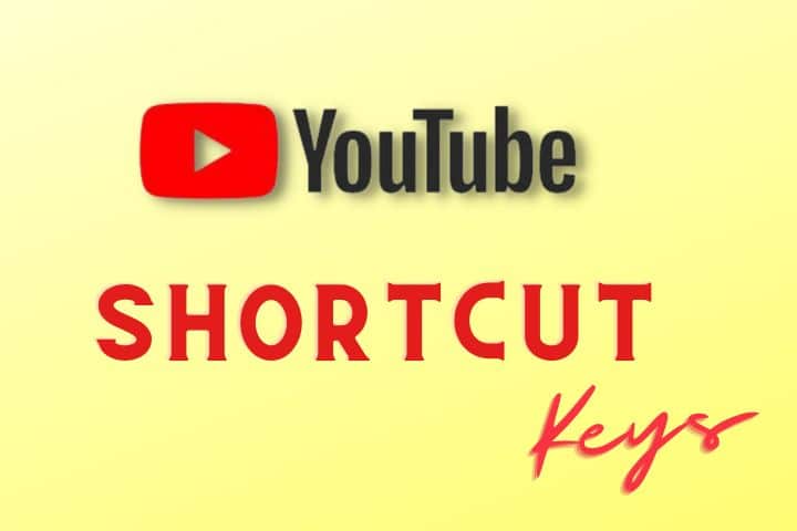 YouTube keyboard shortcuts