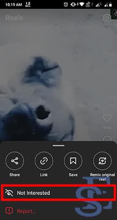 instagram turn off suggested reels