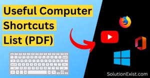 shortcut keys for windows