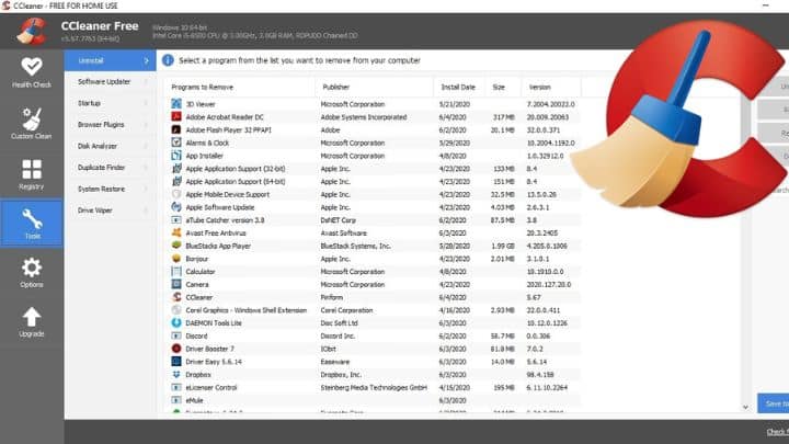 cclearner for windows must have applications for windows 10