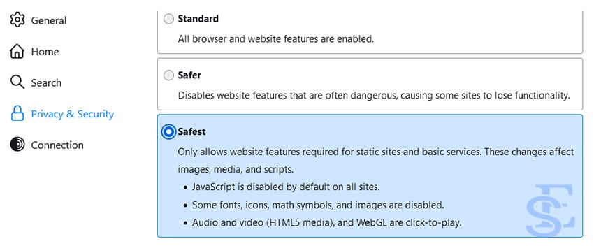 Disable JavaScript In Tor Browser