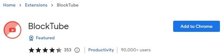 block a youtube channel