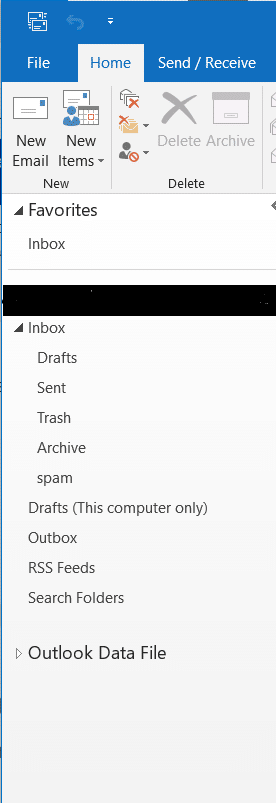 Why can't I import PST files