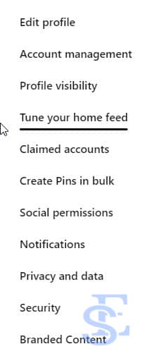 watch recently viewed pins on Pinterest