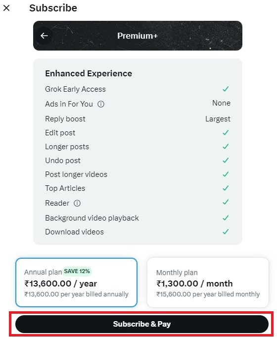 Get a Blue Check on X (Twitter)